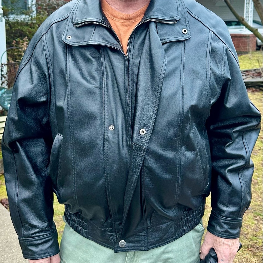Wilsons Leather Biker Jacket